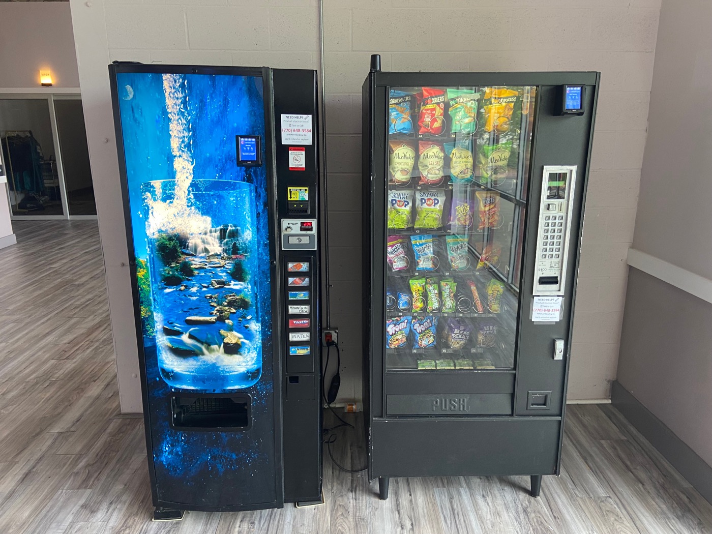 Snack + Drink Combo Placements from Mitchell Vending Co.
